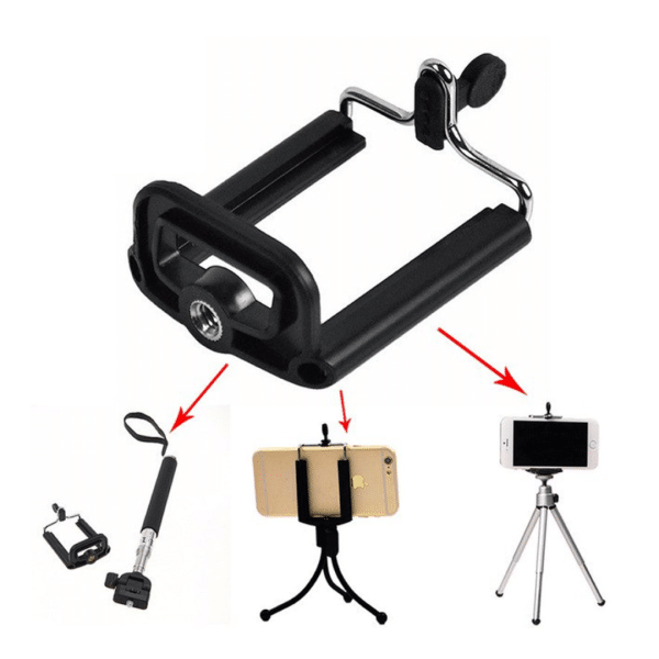 Cabezal Adaptador Celular Regulable Para Tripode