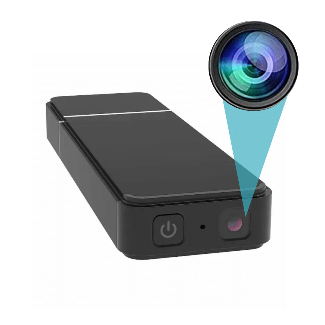 Cámara Espia Tipo Memoria USB Soporta Micro SD de 128 GB, Grabación Video HD 1080p Lente Gran Angular 150° Audio