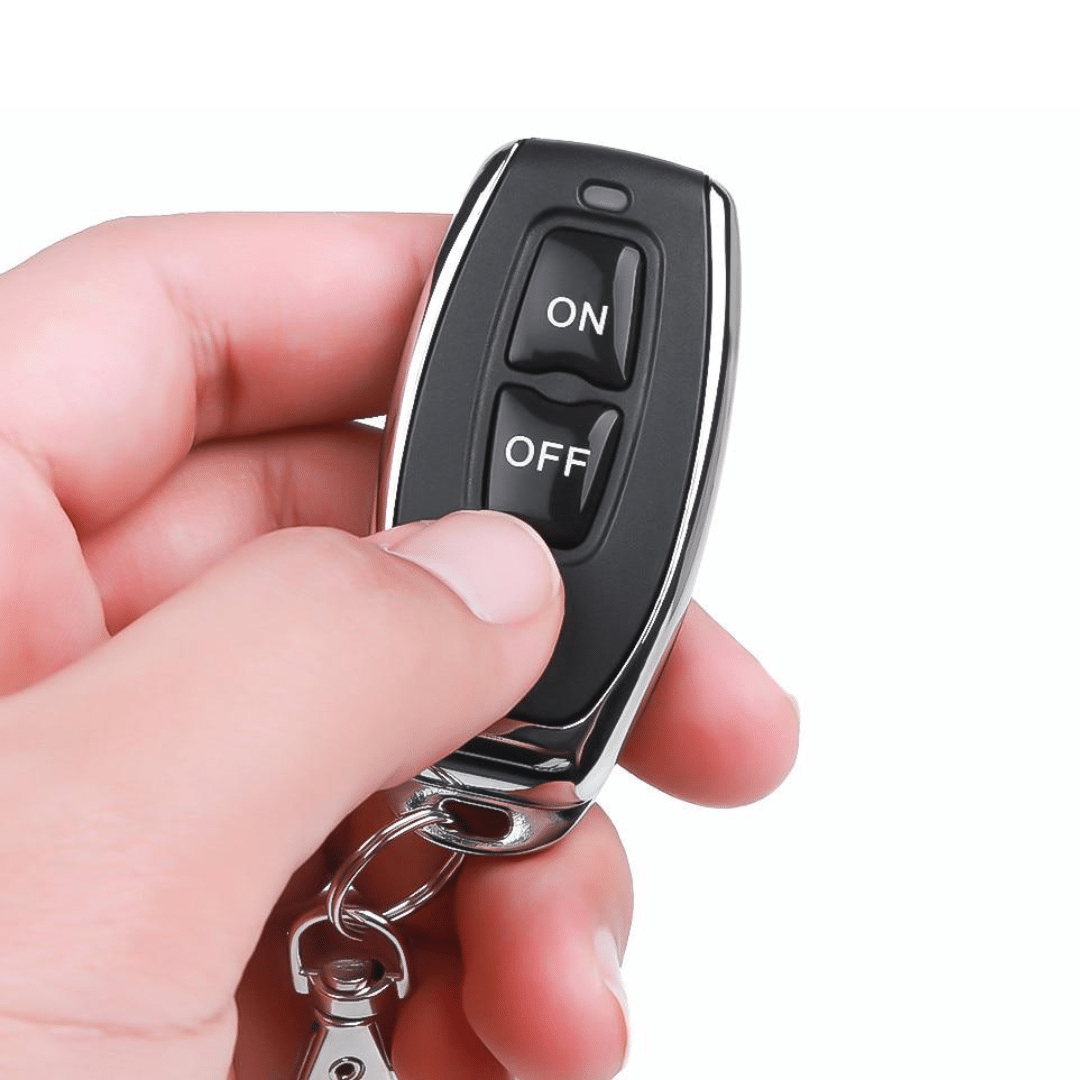 Control Remoto 433mhz Codigo Fijo Dos Botones Tipo Llavero