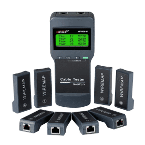 Lan Tester Lcd Cables Red Voz Y Datos Nf-8108N Profesional KIT