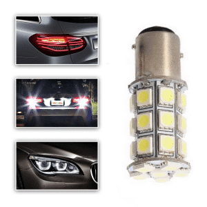 Luz 5050 Smd 27 Led Stop Freno Blanco 12v Flash Strobe