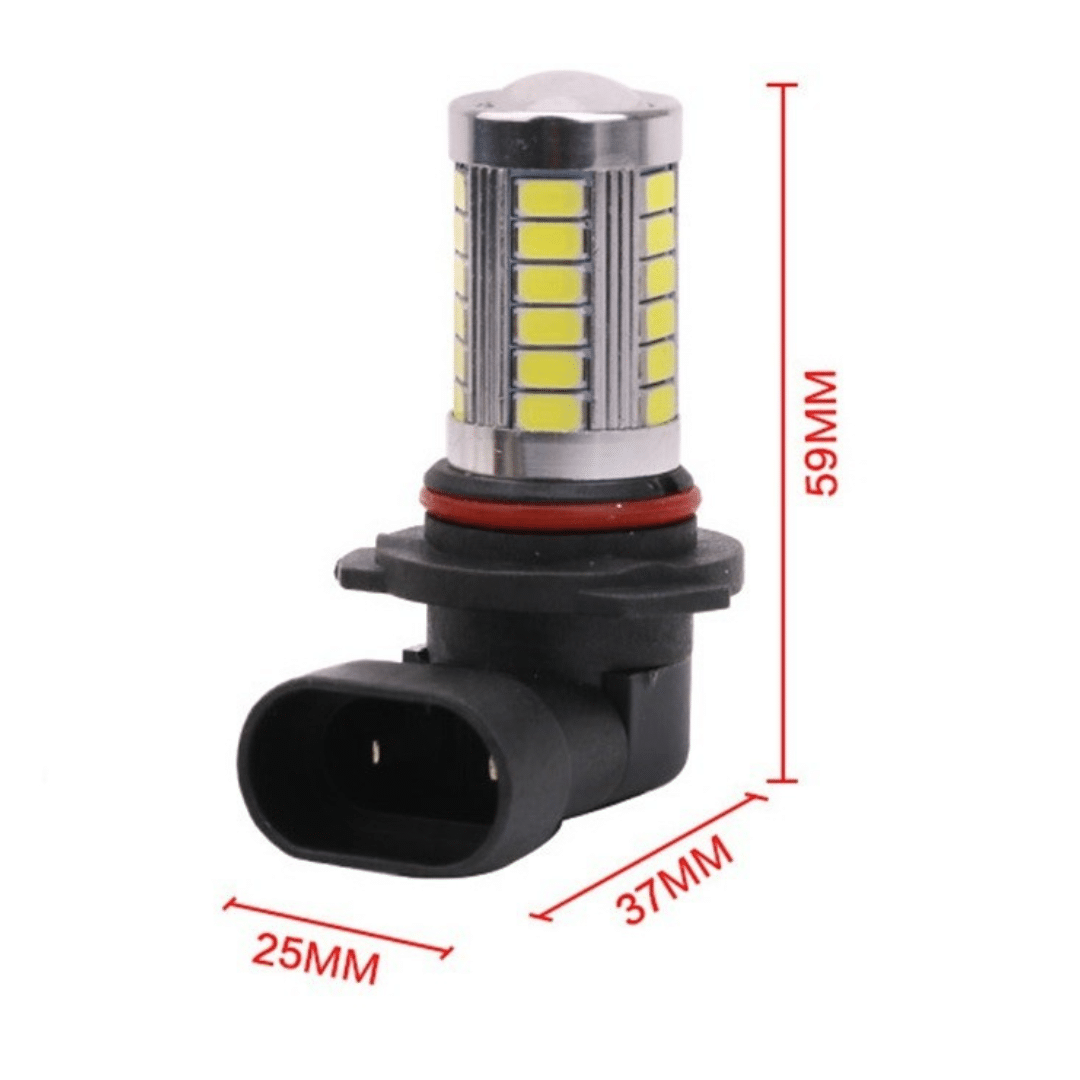 Luz Blanca Led Tipo 9005 Hb3 P20d 18 Led 9005 5050 12v