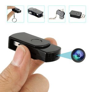 Mini Cámara Espía Tipo Pen Drive USB HD 5 MP Grabación Audio y Video Soporta Micro SD 32GB