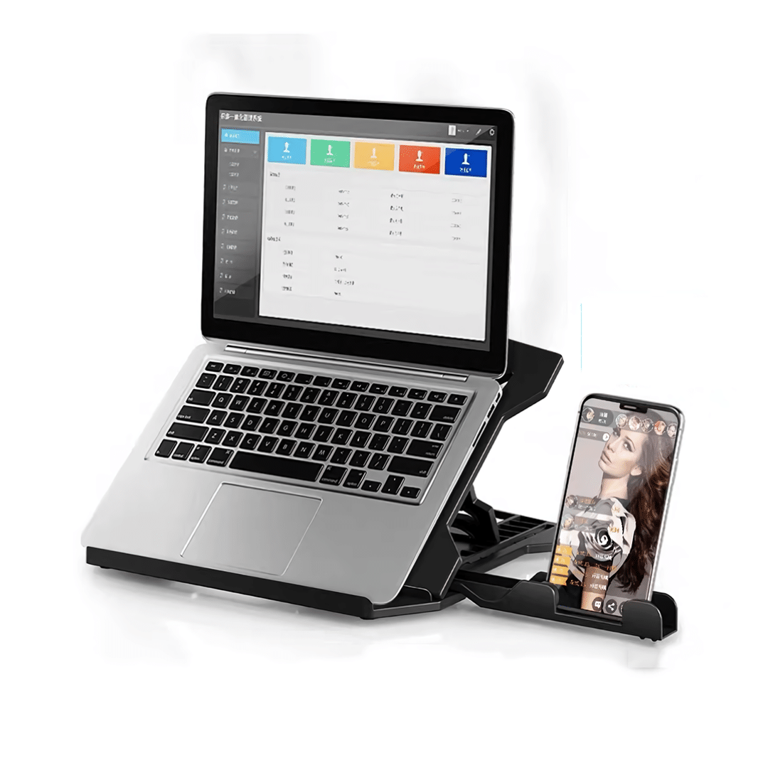 Soporte Giratorio Portátil 8 Niveles Altura Ajustable Celular