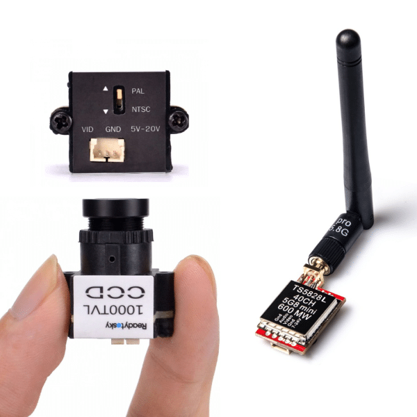 Transmisor Mini Camara Drone 1000tvl 2.8mm Rc Fpv Aerea