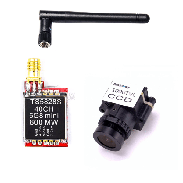 Transmisor Mini Camara Drone 1000tvl 2.8mm Rc Fpv Aerea