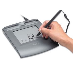 Tablet Digitalizador Wacom Sign & Save STU-500 Lápiz Signature Terminal de Firma LCD