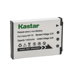 Bateria para Casio NP-70 CNP-70 Exilim Zoom EX-Z150GN