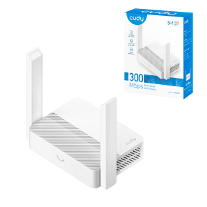Router Inalambrico Cudy 2 Antenas Puertos 300mbps WR300