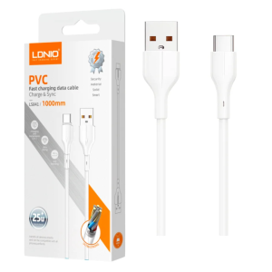 Cable de Carga y Datos LDNIO LS841 1 Metro 25W USB-A a USB-C PVC