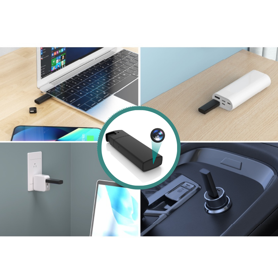 Encendedor Eléctrico Portátil Mini Camara Espia no Necesita WiFi Batería Recargable