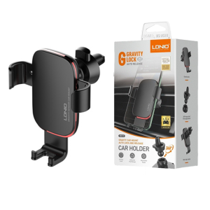 Soporte Universal de Teléfono para Auto LDNIO MG10 Tipo Ventolera Ajuste con Gravedad